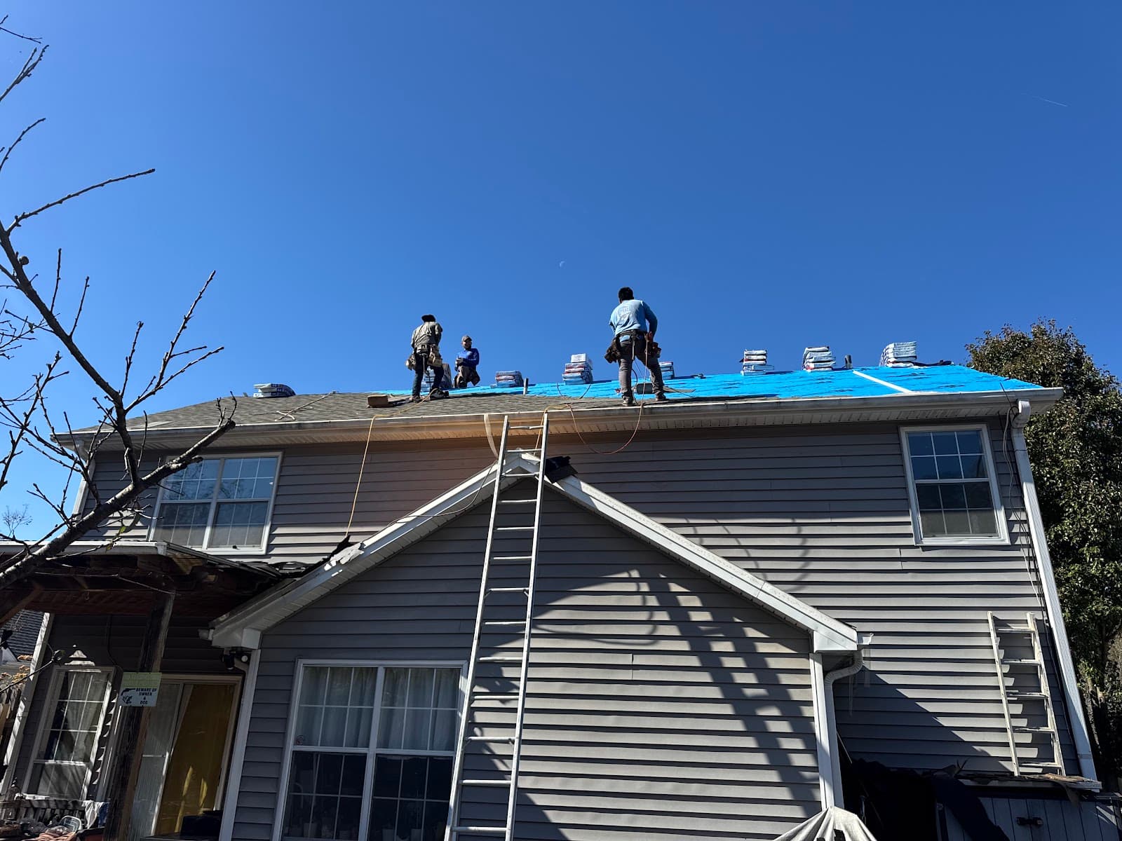 Full Deck Inspection & Synthetic Underlayment