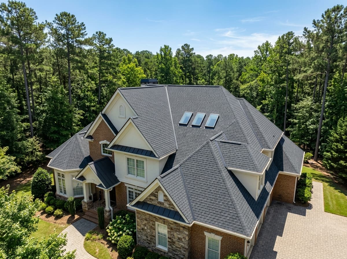 Multi-Gable Designer Shingle & Skylight System