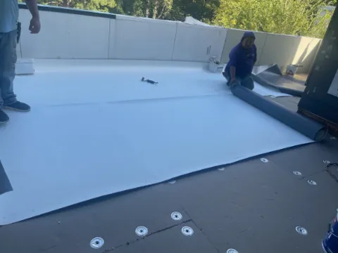 Photo from John Ton's Google review: TPO balcony roofs